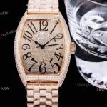Franck Muller Cintree Curvex Rose Gold Bust Down Watches 43mm